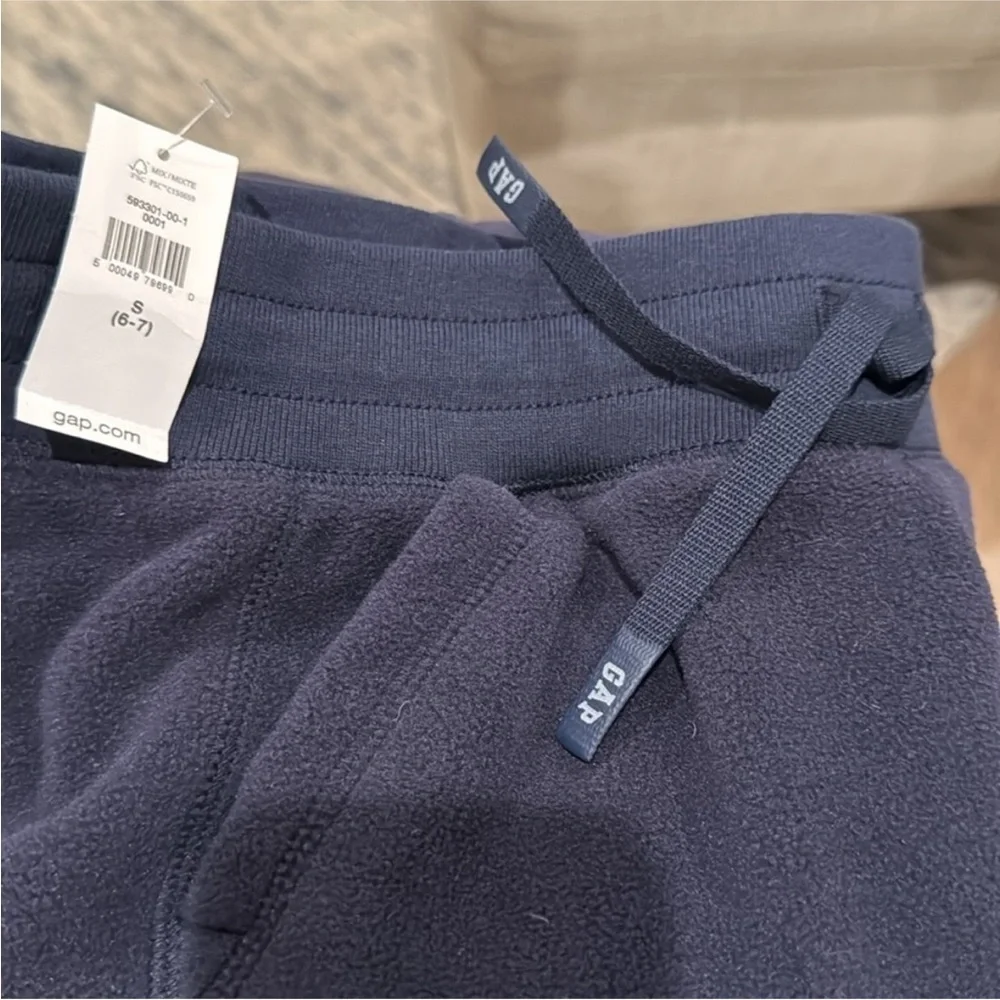 GAP Blue Fleece Jogger Sweatpants